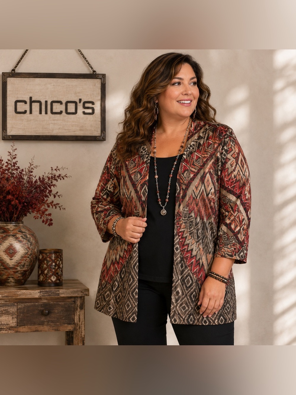 Chico's Boho-Style Lightweight Cardigan (3)